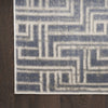 Nourison Serenity Home SRH04 Blue Ivory Area Rug Detail Image
