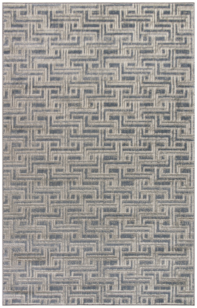 Nourison Serenity Home SRH04 Blue Ivory Area Rug main image
