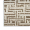 Nourison Serenity Home SRH04 Mocha Ivory Area Rug Texture Image