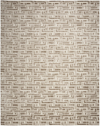 Nourison Serenity Home SRH04 Mocha Ivory Area Rug Main Image