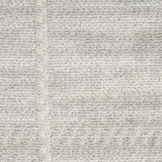 Nourison Serenity Home SRH05 Light Grey Area Rug Swatch Image