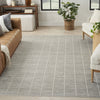 Nourison Serenity Home SRH05 Light Grey Area Rug Corner Image
