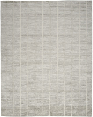 Nourison Serenity Home SRH05 Light Grey Area Rug Main Image