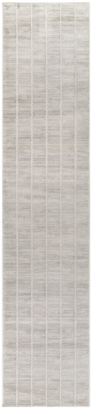 Nourison Serenity Home SRH05 Light Grey Area Rug Main Image