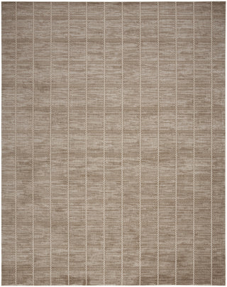Nourison Serenity Home SRH05 Mocha Ivory Area Rug Main Image
