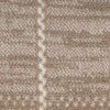 Nourison Serenity Home SRH05 Mocha Ivory Area Rug Swatch Image