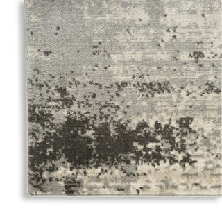 Nourison Serenity Home SRH06 Ivory Grey Area Rug T' R