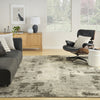 Nourison Serenity Home SRH06 Ivory Grey Area Rug Room Image Feature
