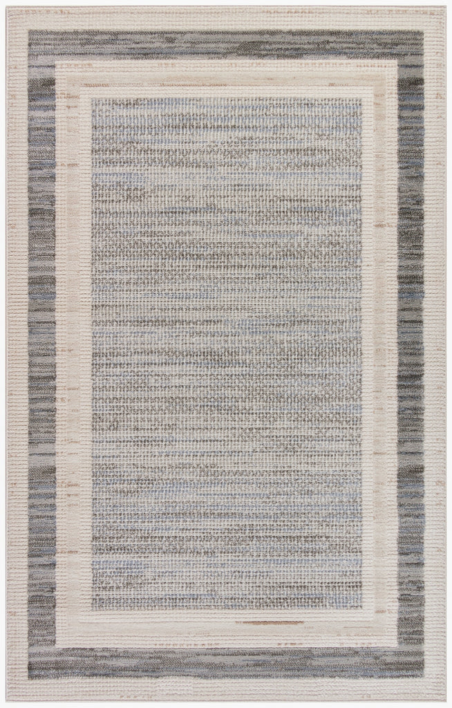 Nourison Serenity Home SRH07 Grey Ivory Area Rug main image