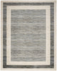 Nourison Serenity Home SRH07 Grey Ivory Area Rug Main Image