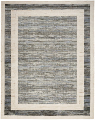 Nourison Serenity Home SRH07 Grey Ivory Area Rug Main Image