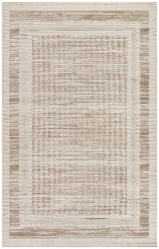 Nourison Serenity Home SRH07 Mocha Ivory Area Rug main image