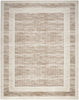 Nourison Serenity Home SRH07 Mocha Ivory Area Rug Main Image