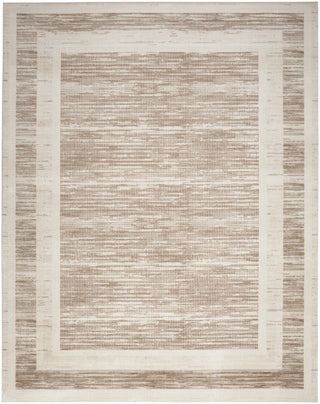 Nourison Serenity Home SRH07 Mocha Ivory Area Rug Main Image