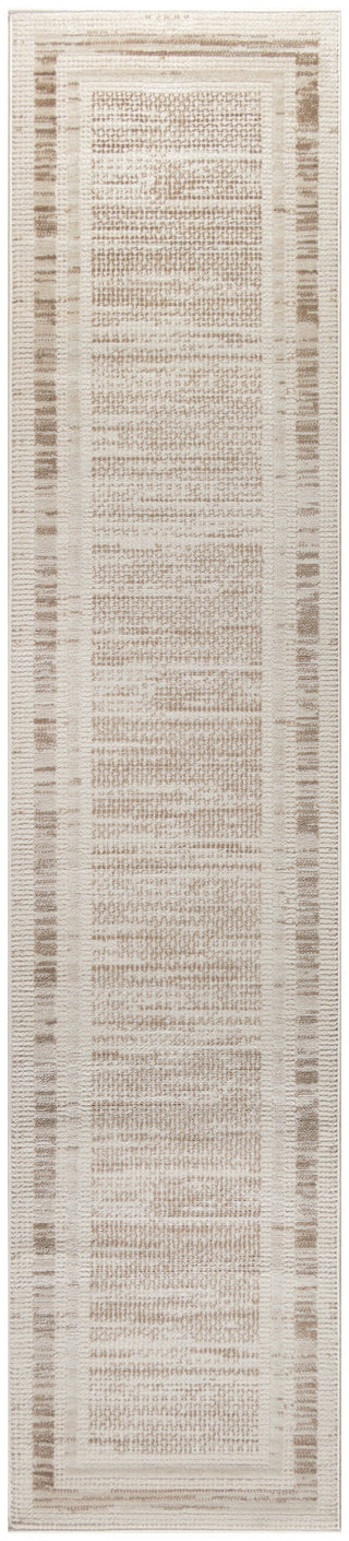 Nourison Serenity Home SRH07 Mocha Ivory Area Rug Main Image