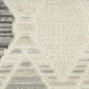 Nourison Serenity Home SRH08 Beige Grey Area Rug Close Up