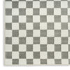 Nourison Serenity Home SRH09 Ivory Grey Area Rug Texture Image