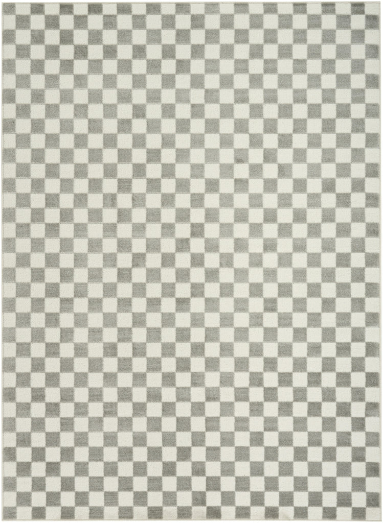 Nourison Serenity Home SRH09 Ivory Grey Area Rug main image