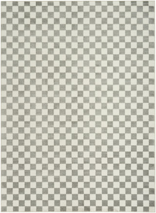 Nourison Serenity Home SRH09 Ivory Grey Area Rug main image