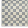 Nourison Serenity Home SRH10 Ivory Blue Area Rug Corner Image