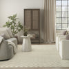 Nourison Serenity Home SRH10 Beige Area Rug Room Image Feature