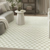 Nourison Serenity Home SRH10 Ivory Area Rug Corner Image