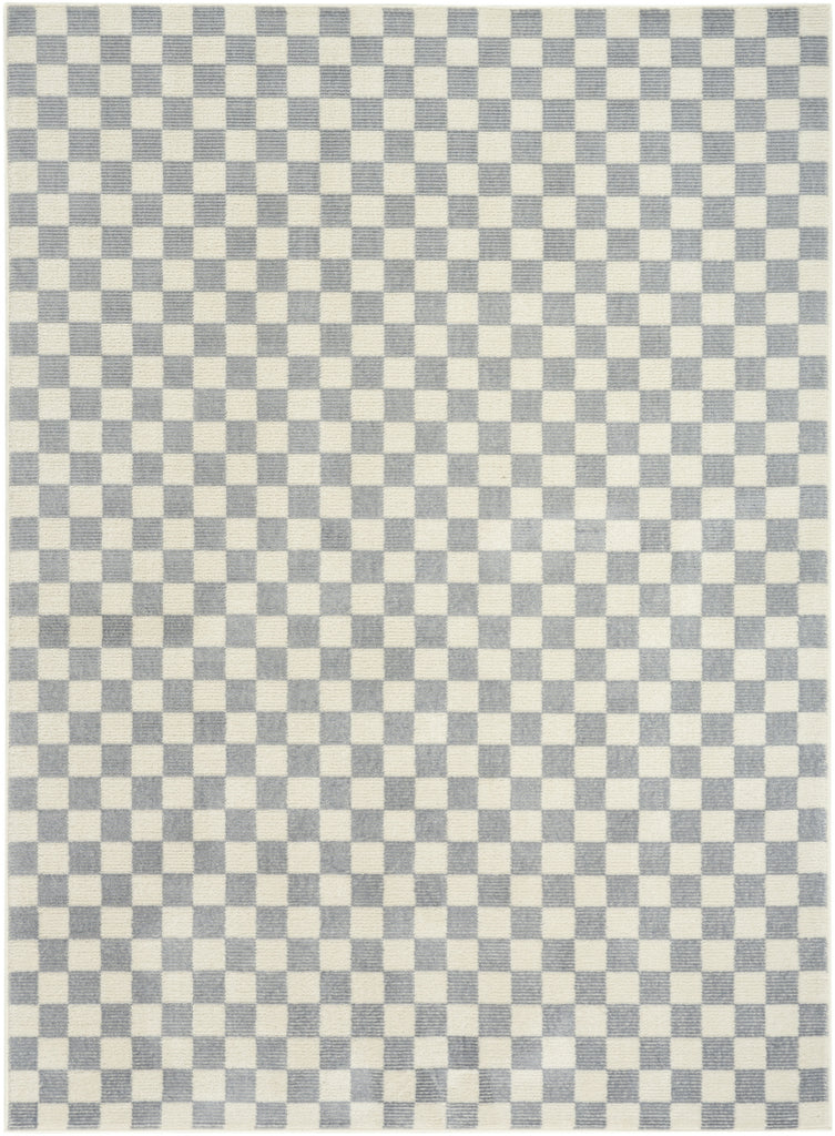 Nourison Serenity Home SRH10 Ivory Blue Area Rug main image