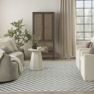 Nourison Serenity Home SRH10 Ivory Area Rug Room Image Feature