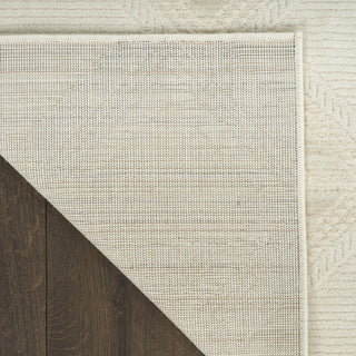 Nourison Serenity Home SRH11 Ivory Area Rug Corner Image