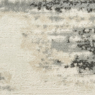 Nourison Serenity Home SRH12 Grey Multicolor Area Rug Corner Image