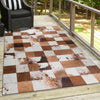 Nourison Machine Washable Series 1 SR103 Ivory/Latte Area Rug by Nicole Curtis Outdoor Lifestyle Image Feature