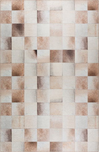 Nourison Machine Washable Series 1 SR103 Ivory/Latte Area Rug by Nicole Curtis Main Image