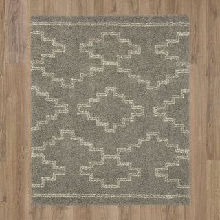 Karastan Hygge St Budolfi Flint Grey Area Rug