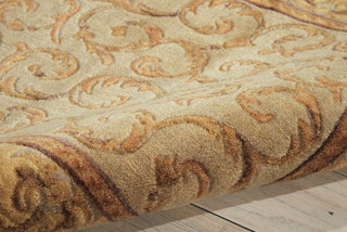 Nourison Somerset ST02 Blue Area Rug Corner Image