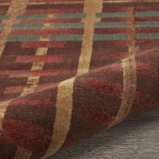 Nourison Somerset ST71 Multicolor Area Rug Corner Image