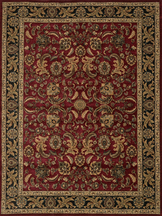 Loloi Stanley ST-01 Red / Charcoal Area Rug main image