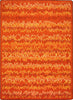 Joy Carpets Kid Essentials Static Electricity Orange Area Rug