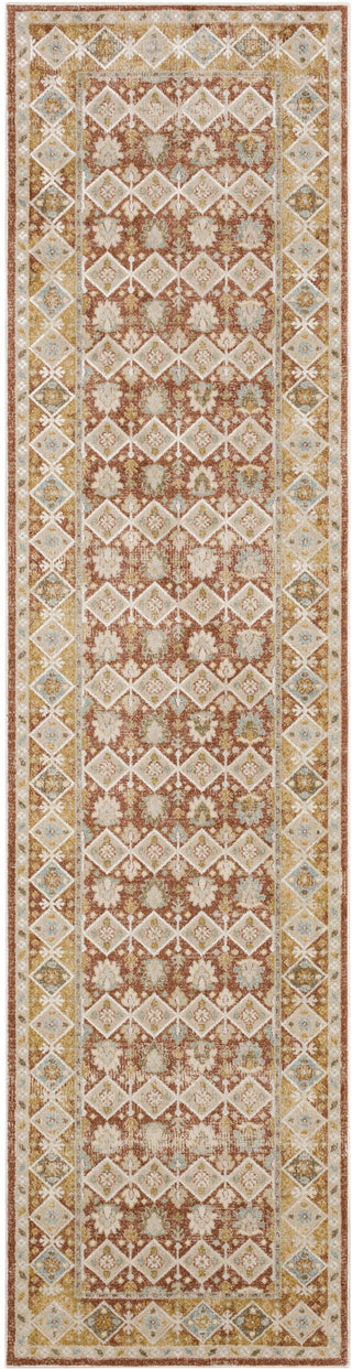 Karastan Windermere Staveley Terracotta Area Rug 