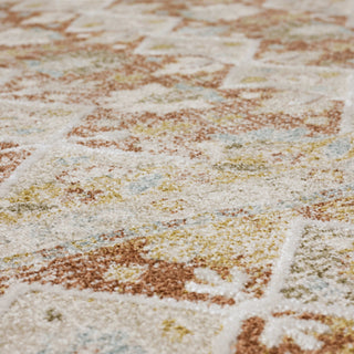 Karastan Windermere Staveley Terracotta Area Rug Lifestyle Image Feature
