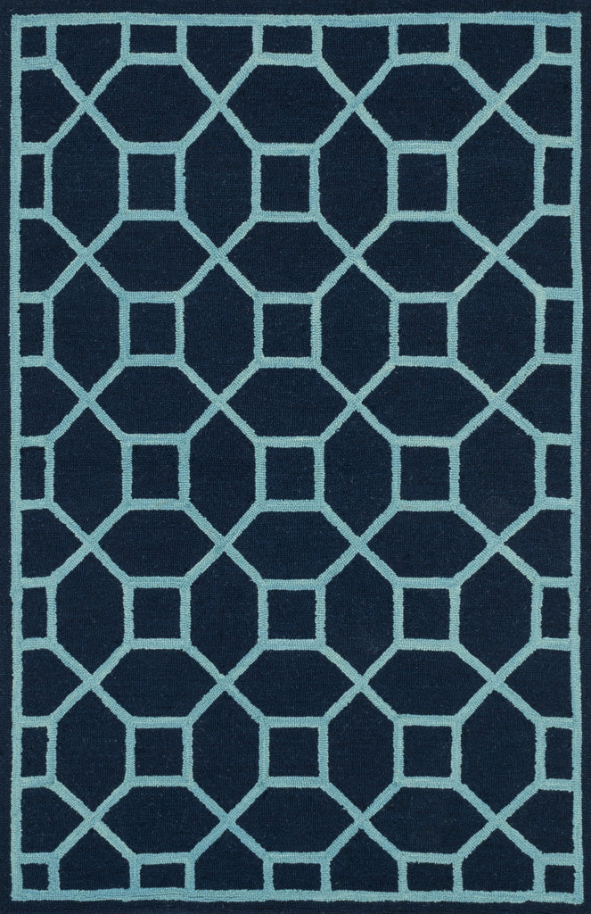 Loloi Stephanie SW-02 Navy / Aqua Area Rug main image