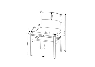 Surya Stria STRI-001 Clear Furniture Main Image