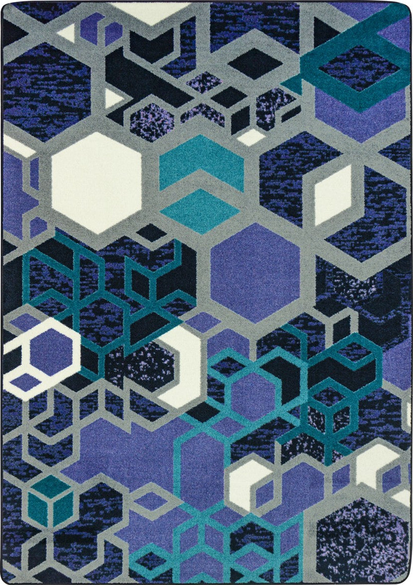 Joy Carpets Kid Essentials Structured Violet Area Rug – Incredible Rugs ...