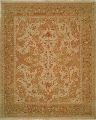 Kalaty Soumak SU-129 Ivory/Green Area Rug Main Image