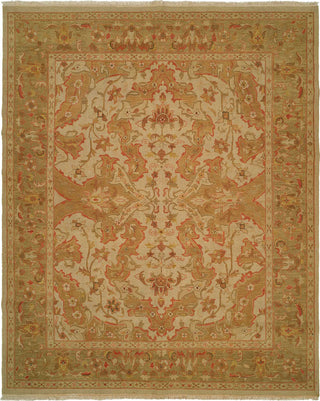 Kalaty Soumak SU-129 Ivory/Green Area Rug