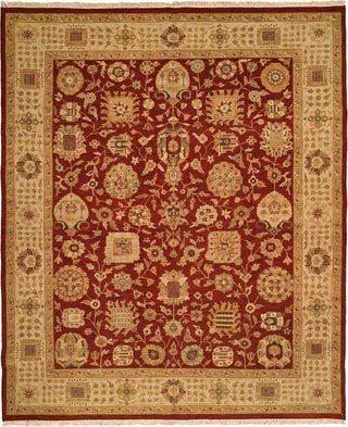 Kalaty Soumak SU-144 Plum Red/Ivory Area Rug