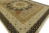 Ancient Boundaries Sena SEN-483 Linen Earth Area Rug Corner Image