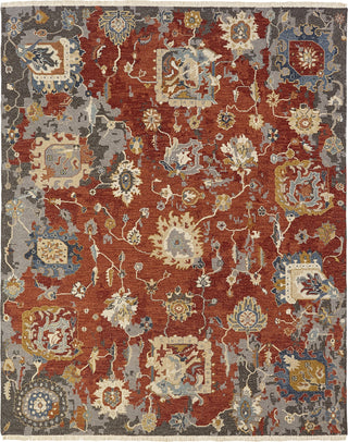 Ancient Boundaries Sena SEN-48 Scarlet Area Rug