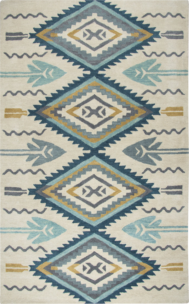 Rizzy Southwest SU507A Aqua Area Rug