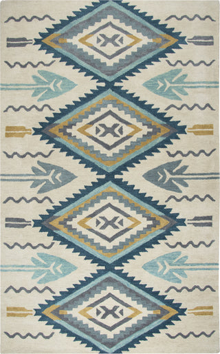 Rizzy Southwest SU507A Aqua Area Rug