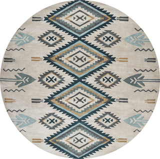 Rizzy Southwest SU507A Aqua Area Rug